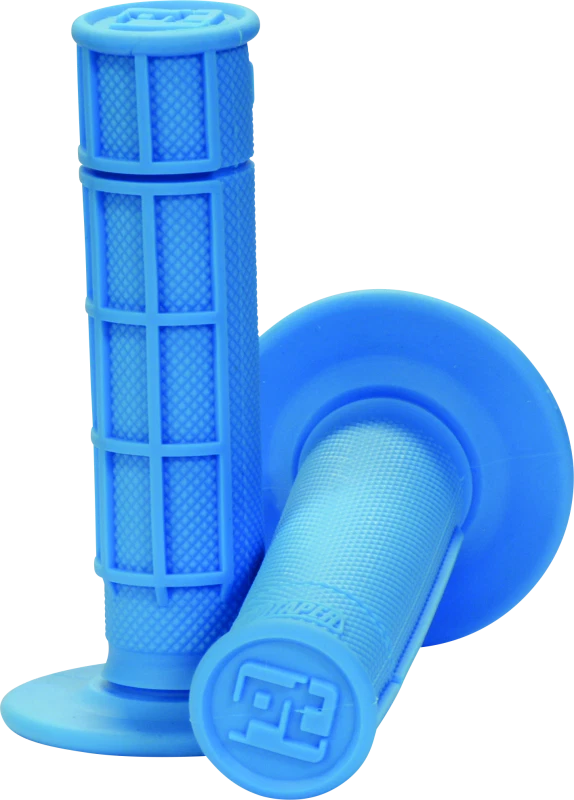 Protaper 1/2 Waffle Grips - Neon Blue