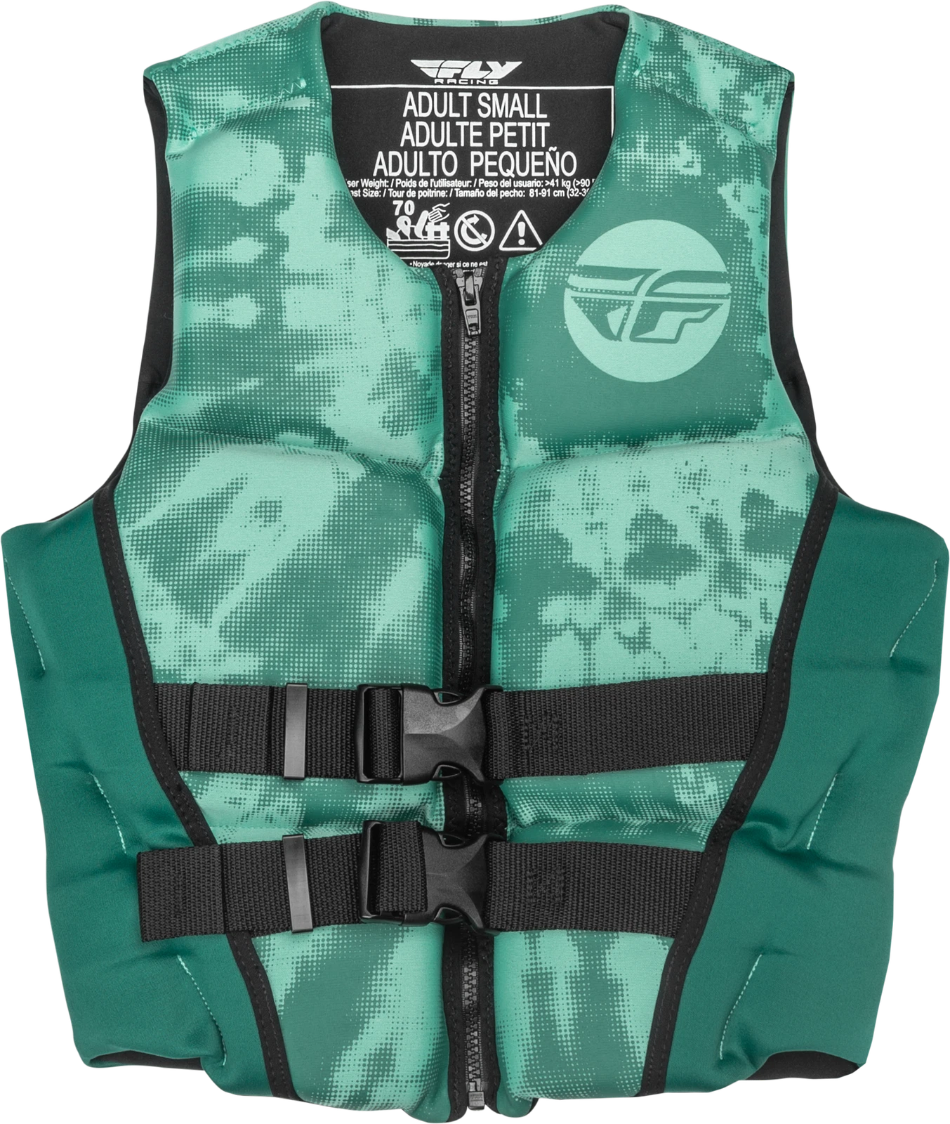 Fly Racing Women's Neoprene Flotation Vest Large - Coast Guard