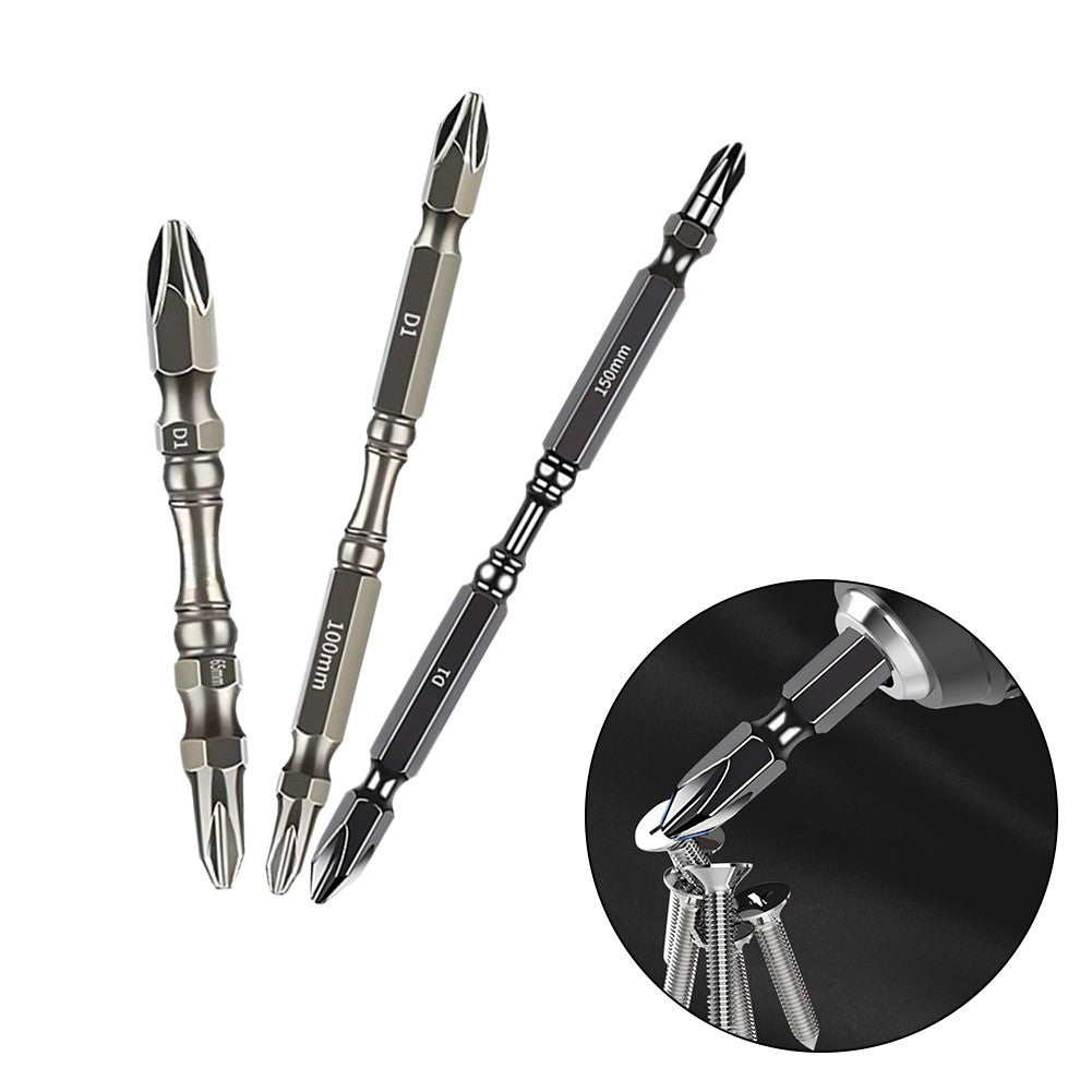 Double Head Screwdriver Bits Steel