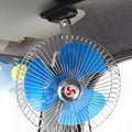 Lorry Fan Metal 12V 24V Car Fan Clip Fan With Adjustable Speed And