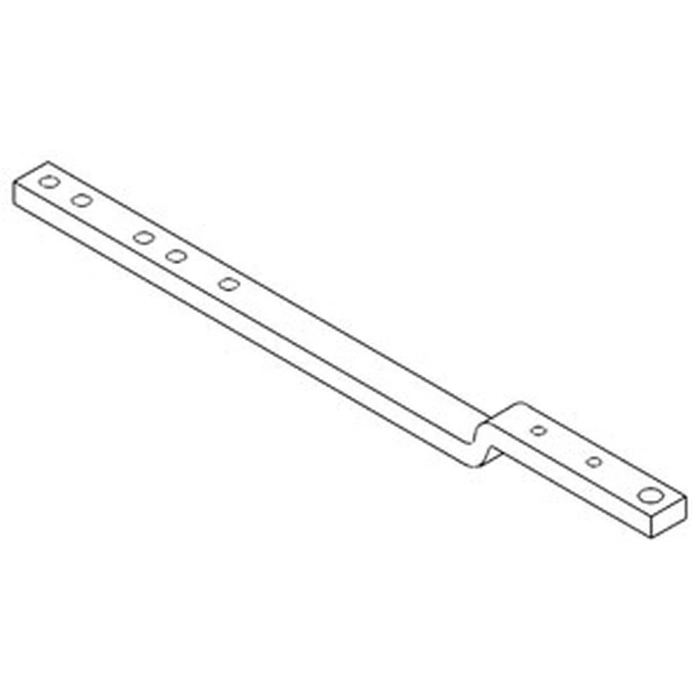 Wn-l61510-pex Drawbar, Rear, Curved Fits John Deere 2955 3055 3155