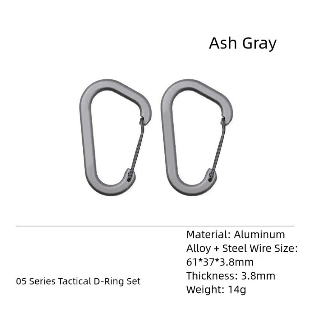 D-shaped Carabiner Lock Metal Buckle