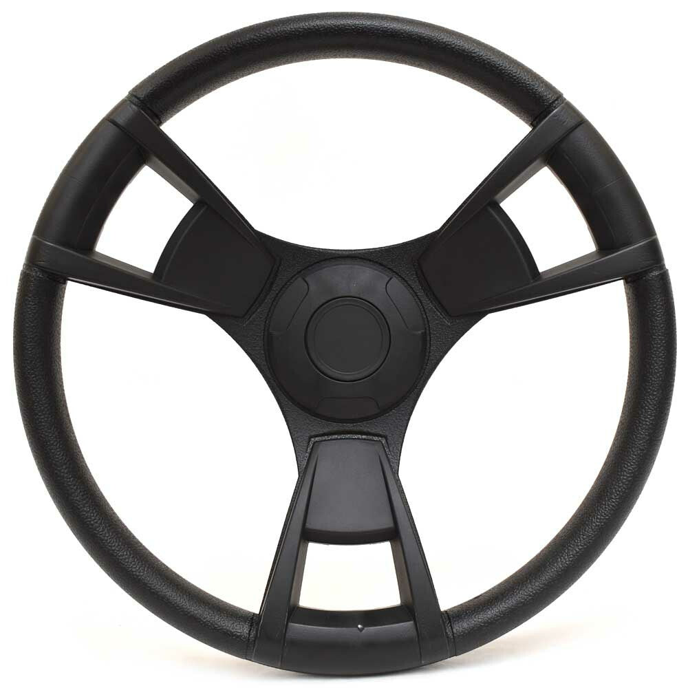 Gussi Marine Boat Steering Wheel 001994 13 1/2 Inch Black Plastic by Gussi
