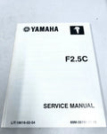 Yamaha Lit-18616-02-5<wbr/>4, Service Manual, F2.5c