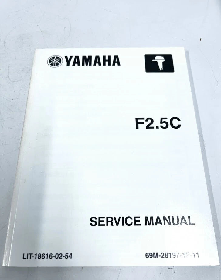 Yamaha Lit-18616-02-5<wbr/>4, Service Manual, F2.5c