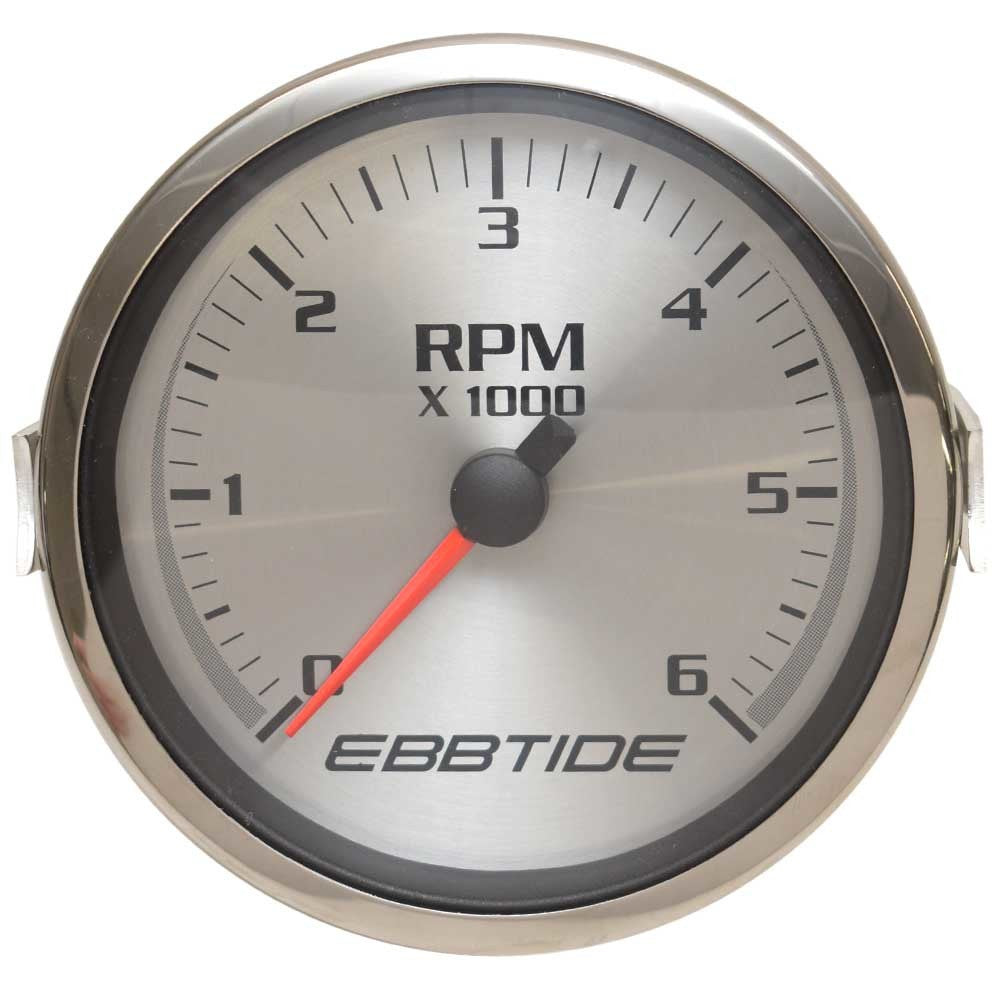 Ebbtide Boat Tachometer Marine Gauge 53395A | Oversized Beede 946735Op