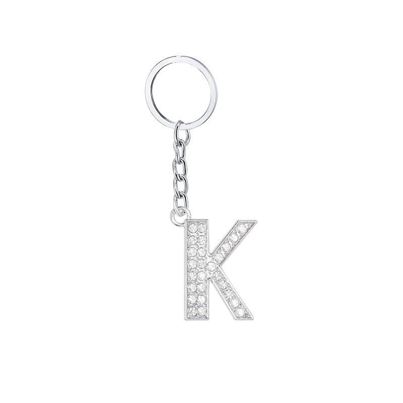 Rhinestone Letter Charms Customizable