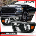 LH+RH Amber Corner Headlight Assembly