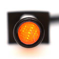Solico Boat Switch Light Red 14V White Plastic 1 1/8 x 3/8 Inch by Solico