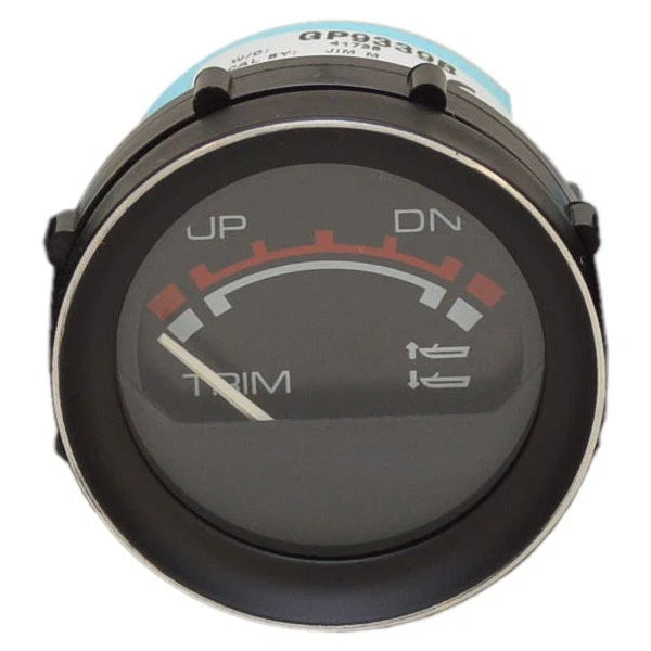 Faria Boat Trim Gauge Gp9339b | Mercury Yamaha Volvo 2 Inch Black