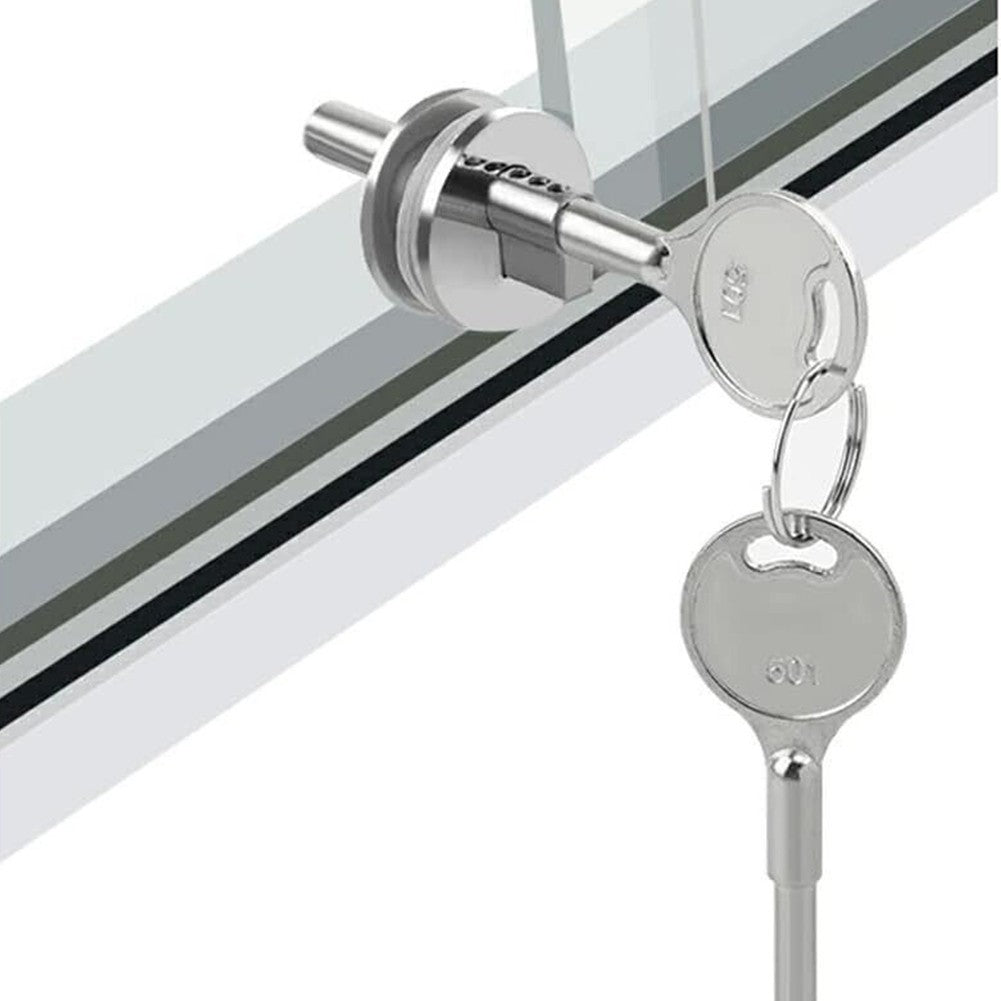 Zinc Alloy Chrome Finish Cabinet Keys
