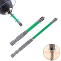 Green Magnetic Screwdriver Bit Set