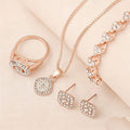 Jewelry Set with Heart Design