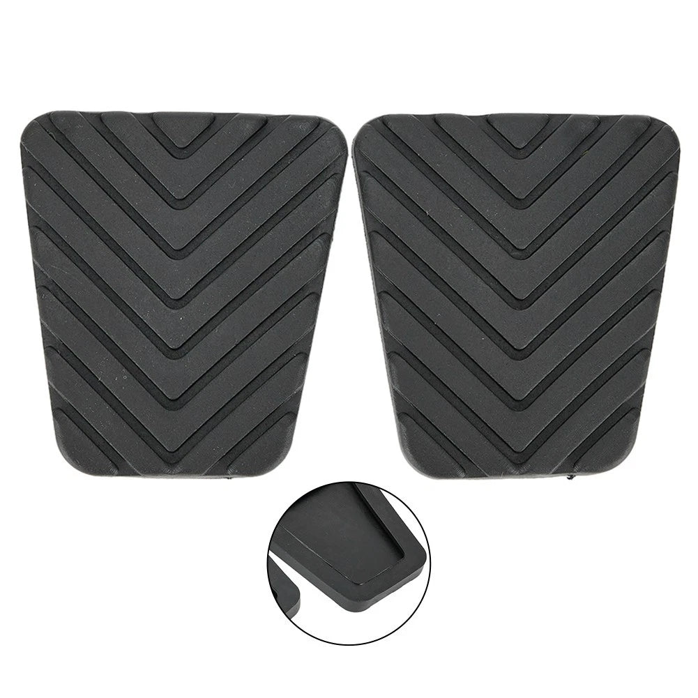 Pedal Pad Clutch Pedal Cushion Cover Pair Parts Replacement Rubber