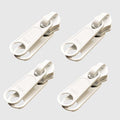 YKK Boat Dual Zipper Pull | White Metal (Set of 4)Opens in a new windo