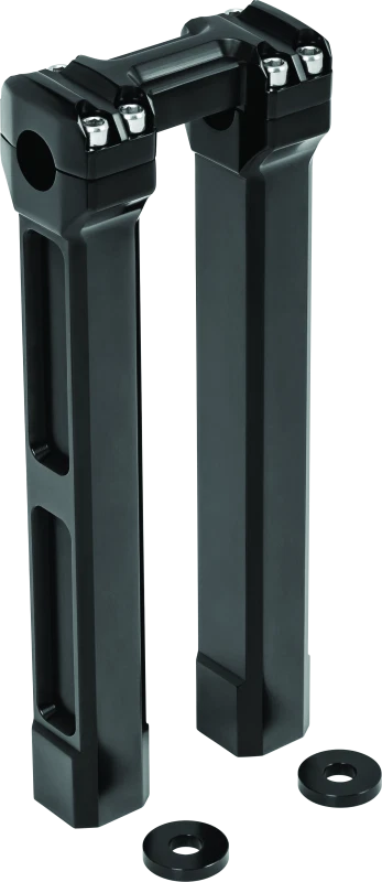 Kuryakyn 12 Inch Billet Handlebar Risers Black For Harley Touring