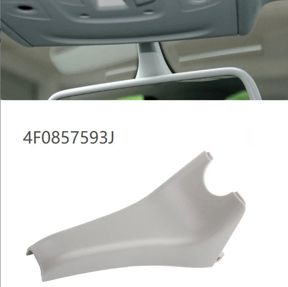 Rear View Mirror Windshield Cable Trim Cover Gray For For A6l
