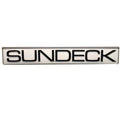 Sea Ray Boat Emblem Sundeck Chrome Plated Marine by Sea Ray