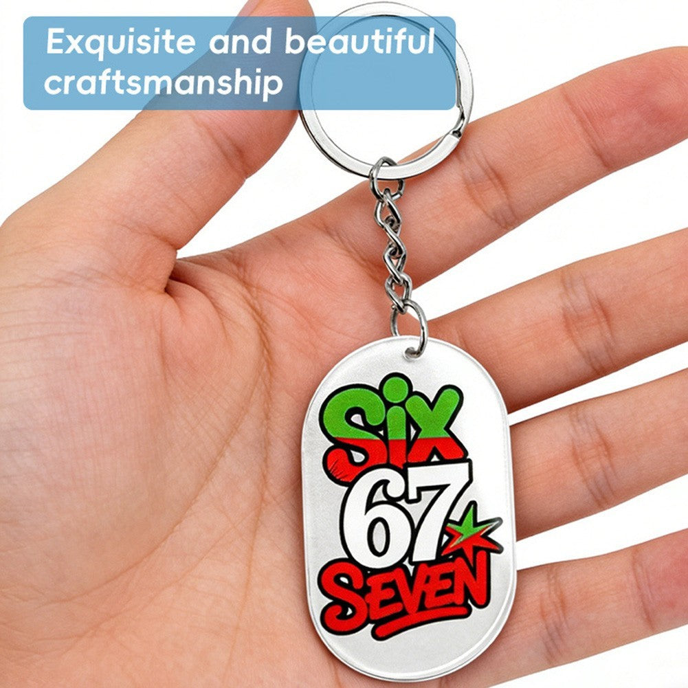 Keychain Backpack Charm Acrylic