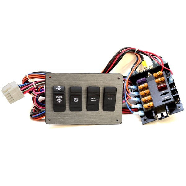 Crestliner Boat Rocker Switch Panel Fish Hawk by Crestliner