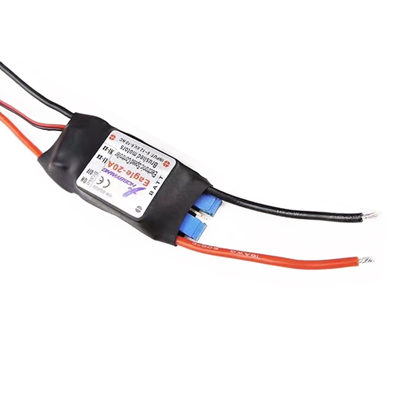 Rc Airplane Plane Brushed Motor Esc For Hobbywing Eagle 20a Over-heat