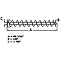 86550393 Auger, Bin Loading, Rh Flighting, 15 Spline