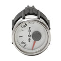 Faria Boat Water Temperature Gauge 2 Inch Silver Black by Faria