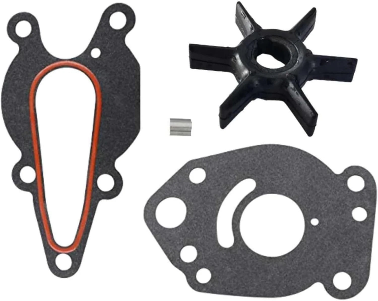 Water Pump Impeller Kit For Mercury 6 8 9.9 10 15 Hp 2/4-str