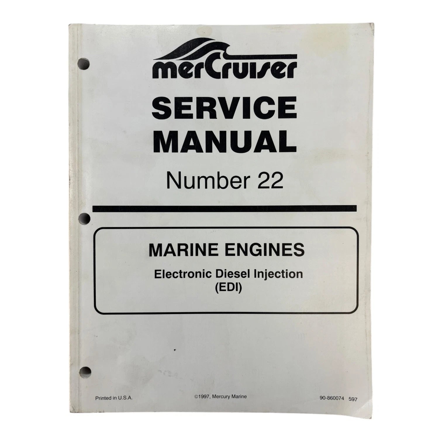 Mercruiser 90-860074, Electronic Diesel Injection Service Manual #22