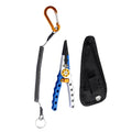 Brand New Aluminum Fishing Pliers With Line Cutter Hook Remover