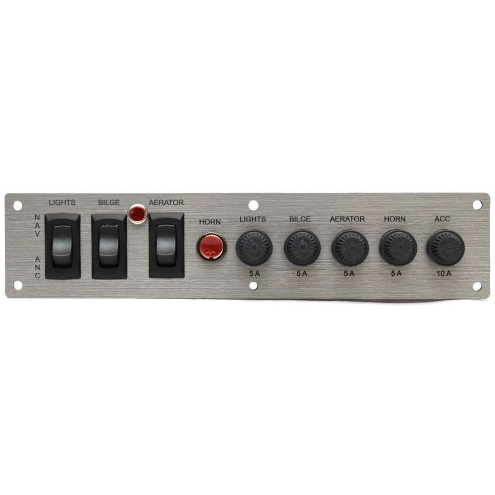 Lund Switch and Fuse Panel Gray by Lund