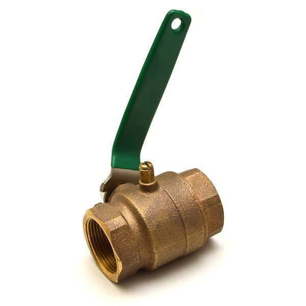 Ball Valve 1 1/4 Inch Brass Marine Hardware by Marine Hardware