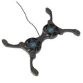 Dual Usb Cooling Pad For Laptop 7"-15" Foldable Arms Lightweight Low