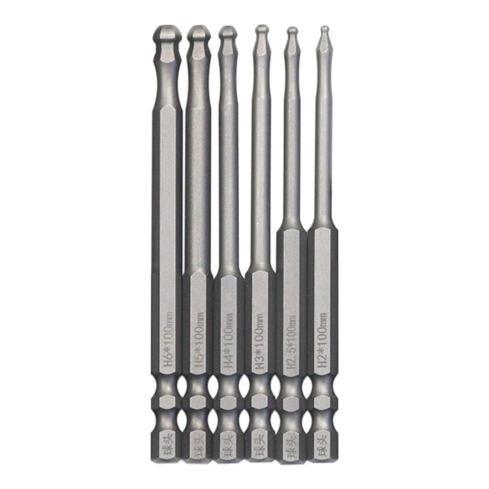 Ball End Hex Screwdriver Bit 100mm