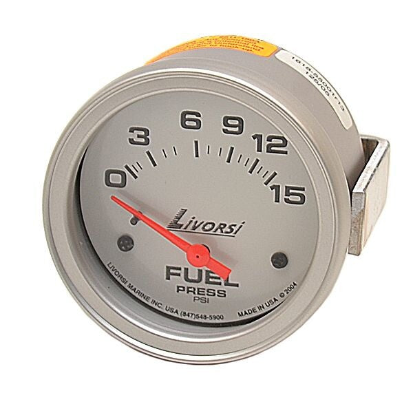 Livorsi Boat Fuel Pressure Gauge 15 PSI by Livorsi