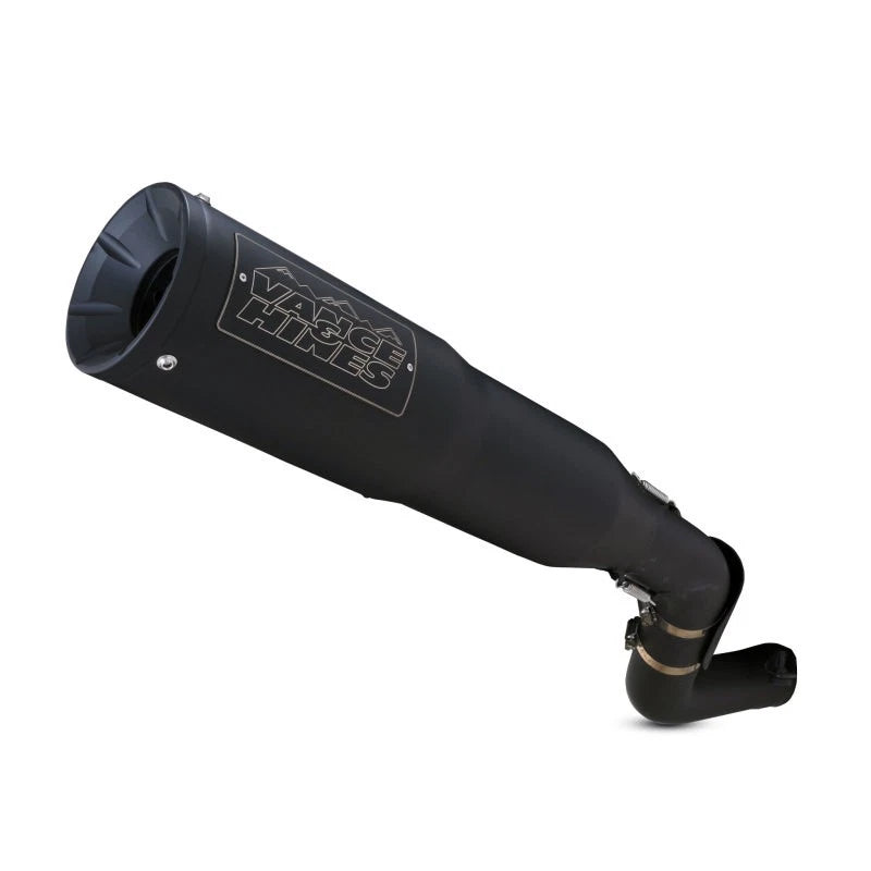 Vance & Hines Hd 21-22 Pan America Hi-output 450 S/o Black Slip-on