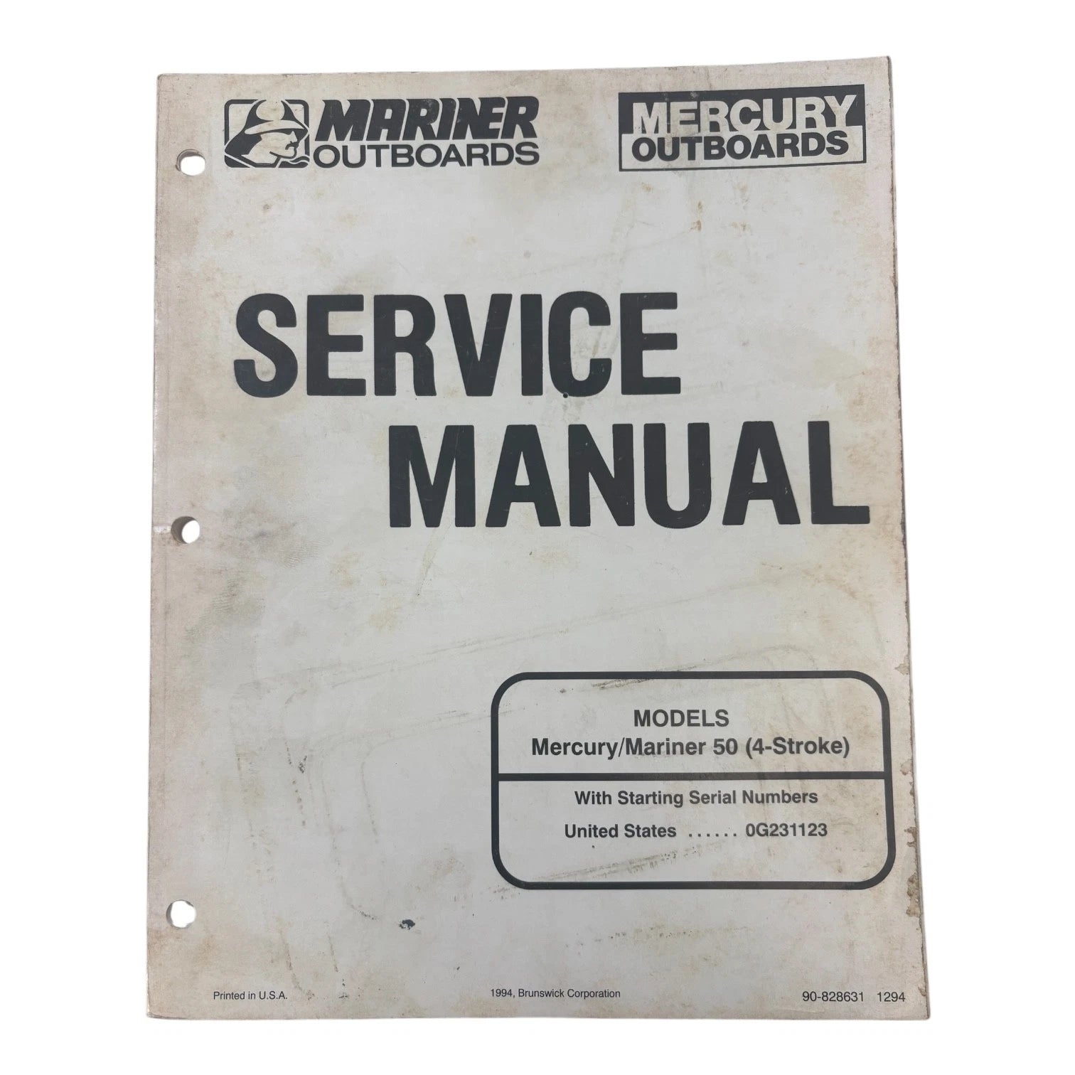 Mercury/marine<wbr/>r Outboards 90-828631, 50 | Hook & Hull Co