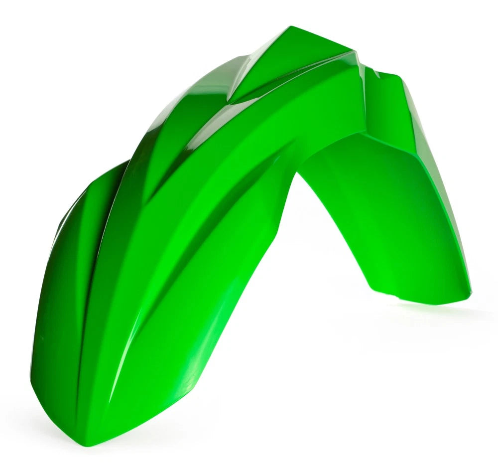Acerbis Front Fender Fluorescent Green – Fits Kawasaki Kx250f &