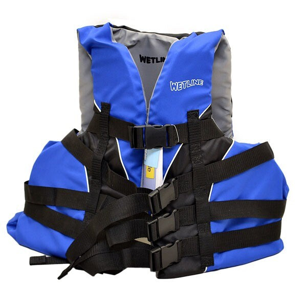 Wetline Boat PFD Adult Ski Vest 2XL / 3XL Blue by Wetline