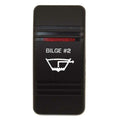 Carling Contura III Boat Rocker Switch Cover Bilge 2 Actuator by Carling