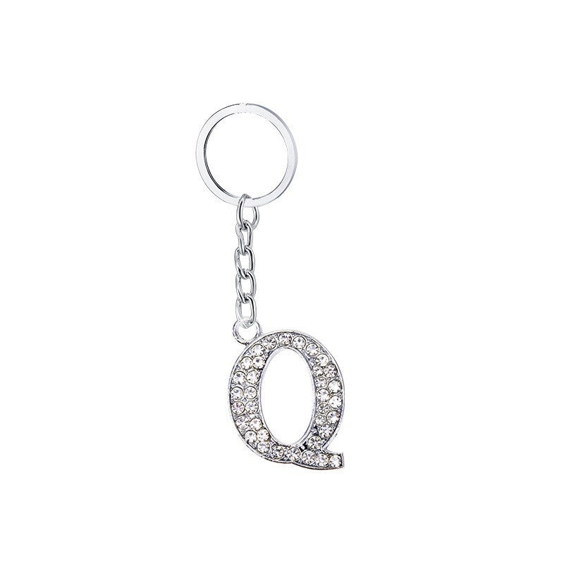 Fashionable Rhinestone Letter Charms
