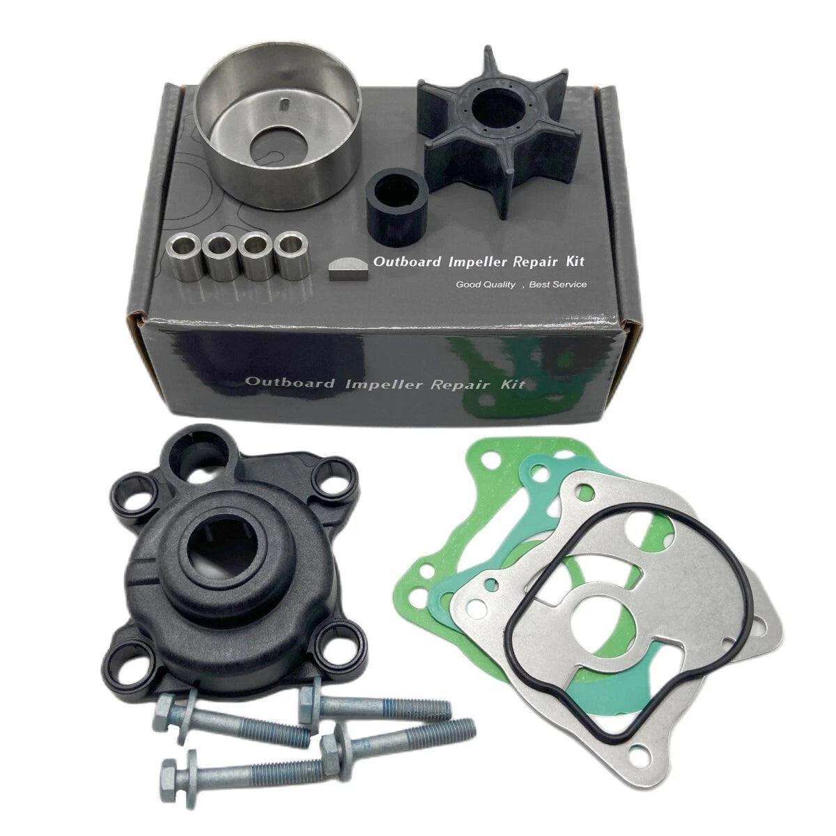 Water Pump Impeller Repair Kit for Honda BF25A/BF25D/BF30A/BF30D (25-30HP)