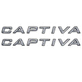 Rinker Boat Decals Captiva 24 1/2 x 2 Inch White/Gray/Black by Rinker