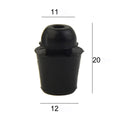 2pcs Door Dampers Buffer Black Car Cover Rubber Rubber Stop High