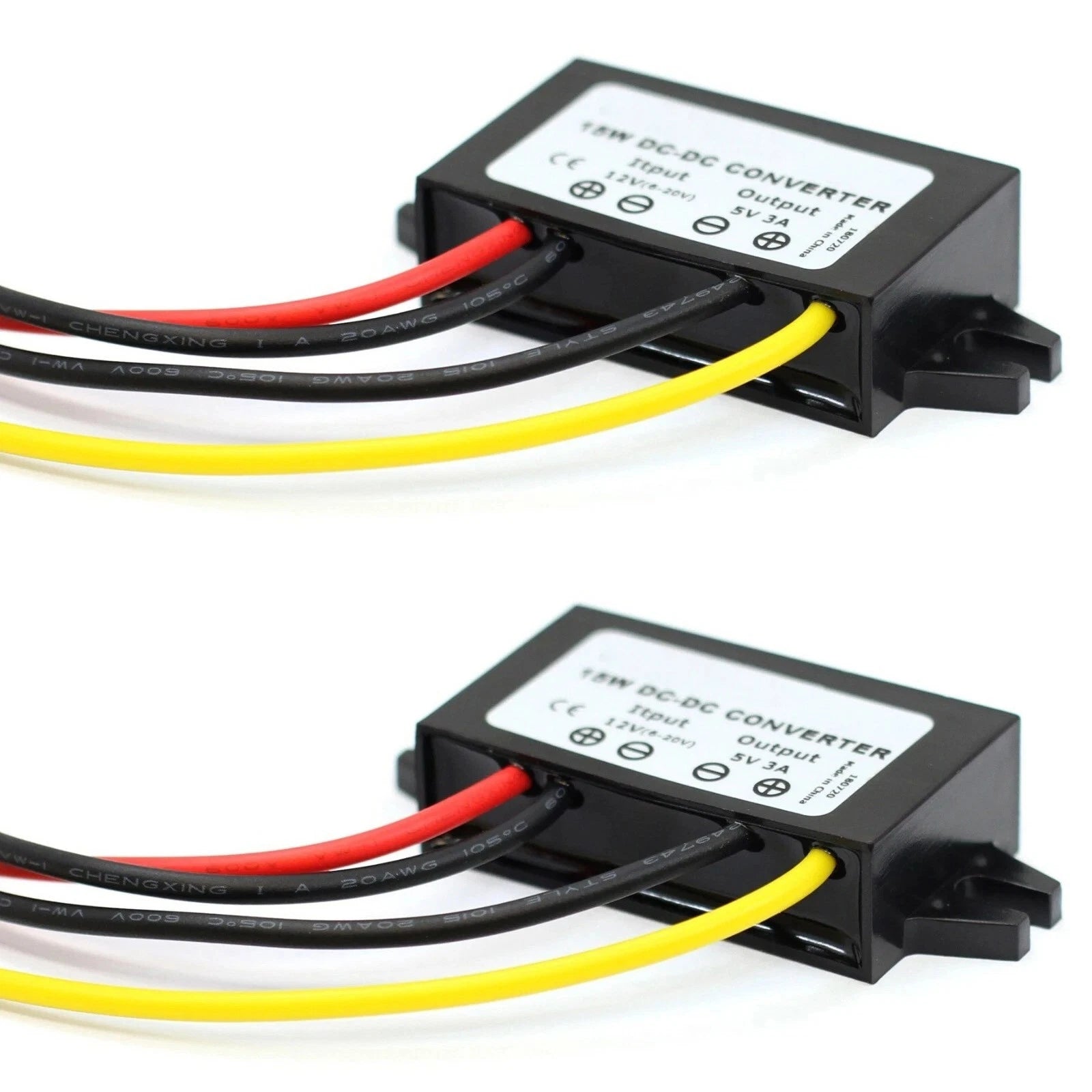 Portable 12V To 5V Converter Module 3a 15W With Reverse Polarity