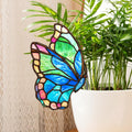 Acrylic Bird Pot Charming Outdoor Accent