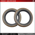 2pcs Oil Seal Propeller Shaft 320862 For Omc 4 Cyl 3.0l V6 &Amp; V8