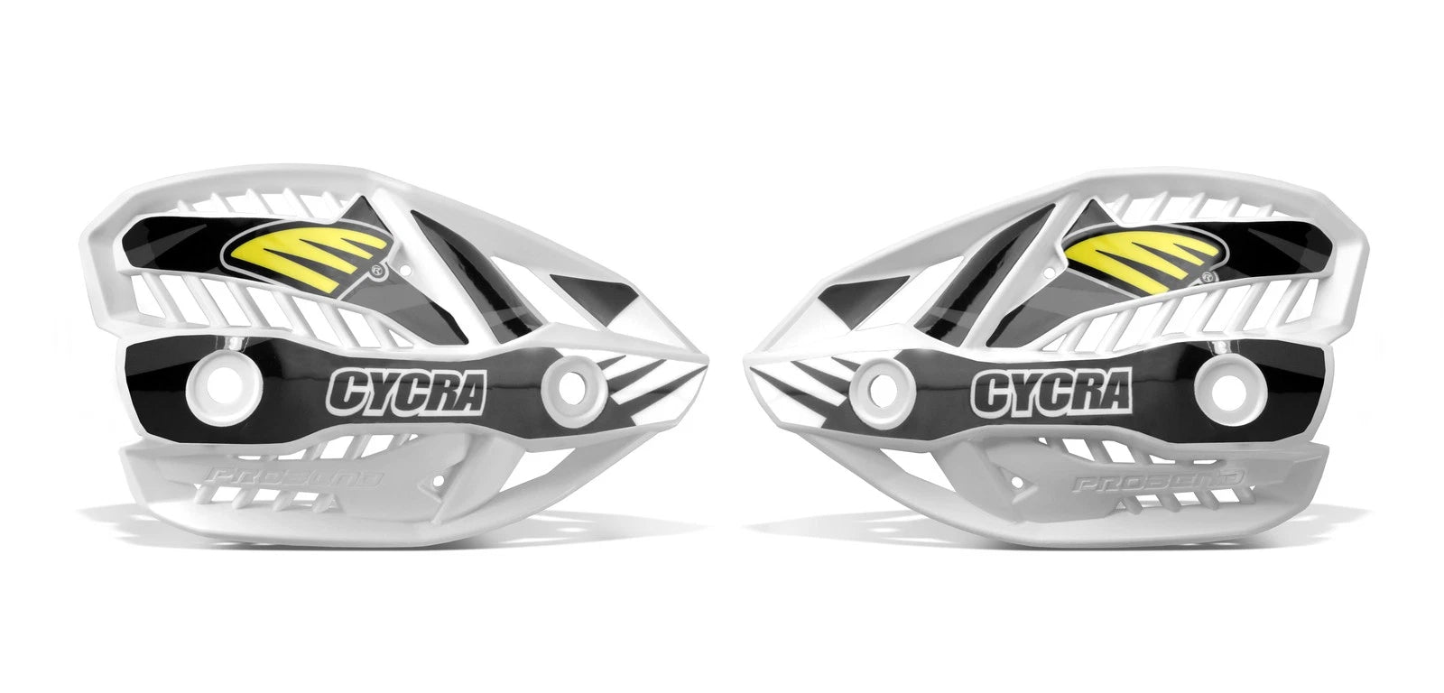 Cycra Crm Handshields No Cover White For Offroad Motorcycles 2010-2023