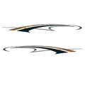 Malibu Boat Speaker Bezel 11 3/4 x 7 3/4 Inch Silver Plastic by Malibu