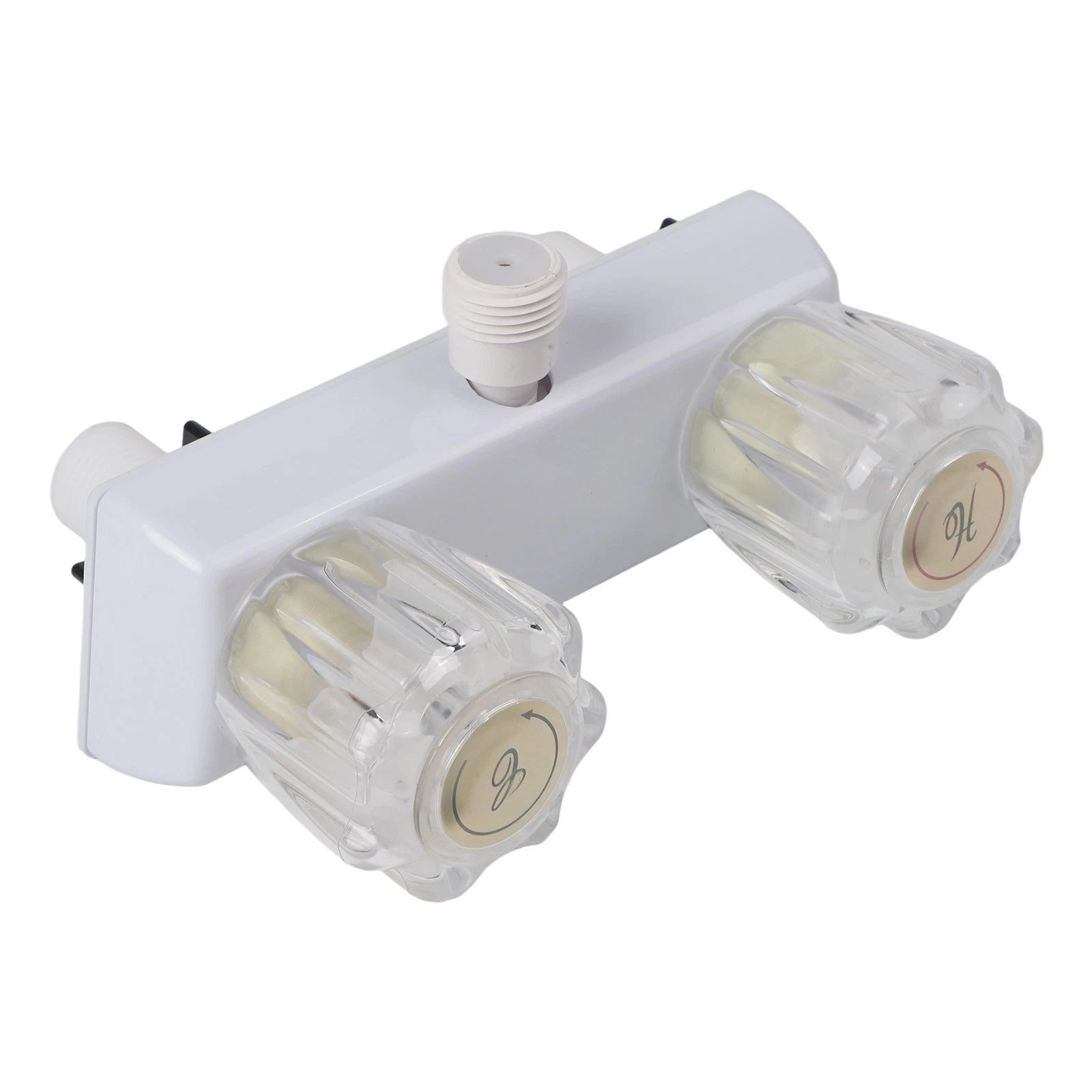 Double Knob Diverter Design Rv Shower Faucet Perfect For Inside Or